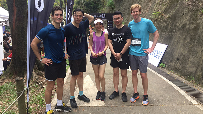 Team Bain Capital wins highest fundraising award at Hong Kong Peak 24 relay race