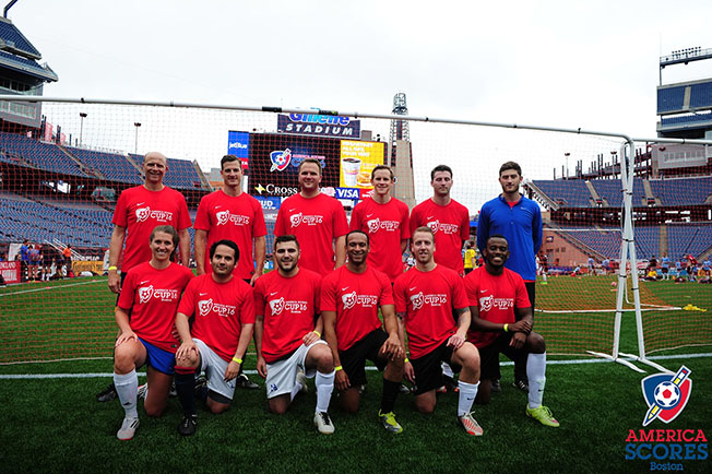 Bain Capital employees participate in the 2016 America SCORES Cup