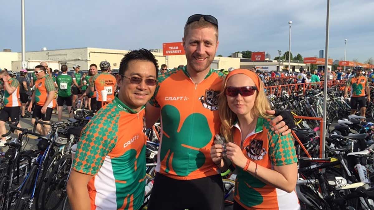 Liam's Lucky Charms rides in Bike MS and tops the $1.6M mark in total fundraising with more than $350,000 raised this year