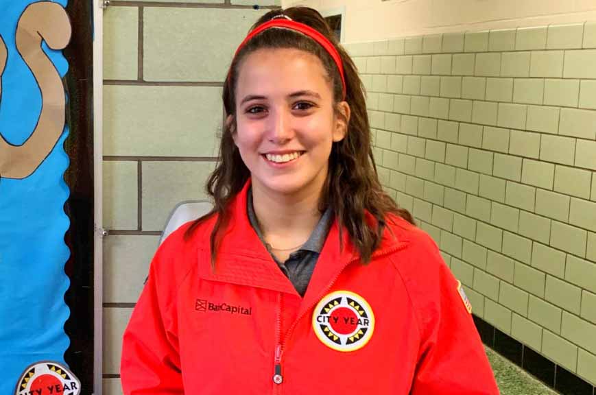 City Year Corps Member of the Month: Elizabeth Barbera
