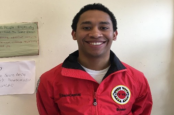 City Year Corps Member of the Month - February 2018: Tyree Smith