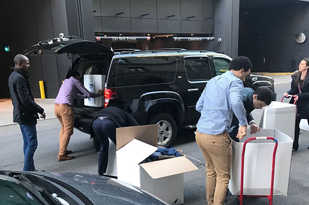 Bain Capital Boston Office Held a 2-week Clothing Drive to Benefit Year Up and Cradles to Crayons